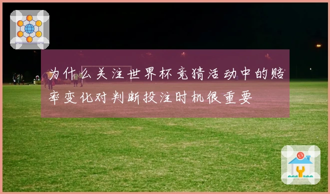 为什么关注世界杯竞猜活动中的赔率变化对判断投注时机很重要