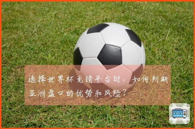 选择世界杯竞猜平台时，如何判断亚洲盘口的优势和风险？